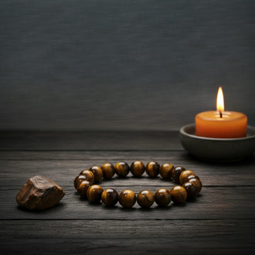 Tiger Eye Band – Stone of Courage & Confidence - Brings Protection, Strength & Good Luck