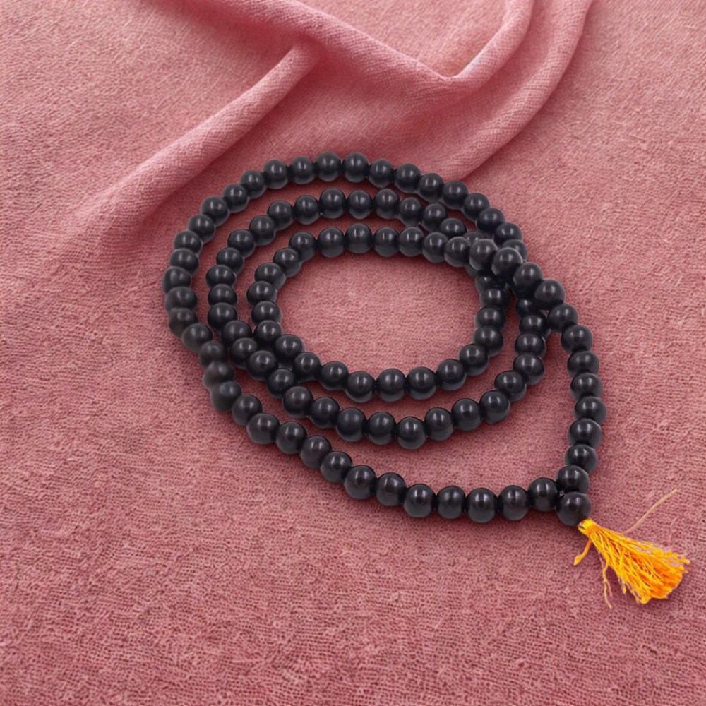 Original Karungali Malai (Mala) – Brings protection, health, prosperity, positivity, and strength.